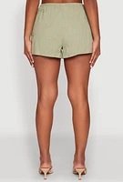 Womens Haute Monde Starfish Decorative Stitch Shorts, L