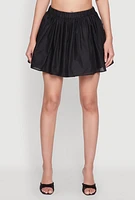 Womens Haute Monde Pleated Skirt, Black, Size L