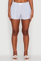 Womens Iris Cozy Vibes Textured Knit Shorts with Pockets, Blue, Size S