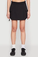 Womens Iris Fleece Cargo Skort, S