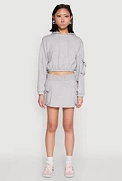 Womens Iris Fleece Cargo Skort,