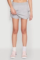 Womens Iris Fleece Cargo Skort,