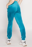 Womens Iris Pull On Velour Joggers,