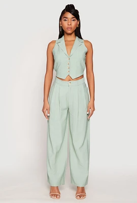 Womens Pinstripe Trousers,