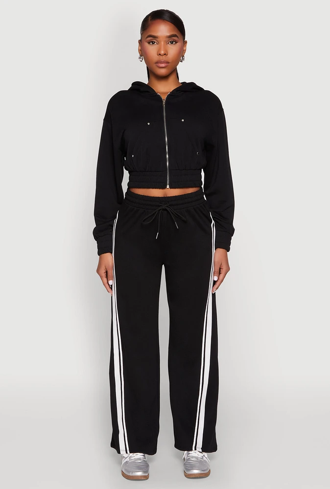 Womens Iris Side Striped Sweatpants, S