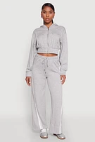 Womens Iris Side Striped Sweatpants, M