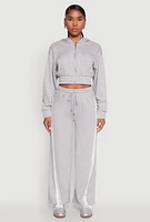 Womens Iris Side Striped Sweatpants, M