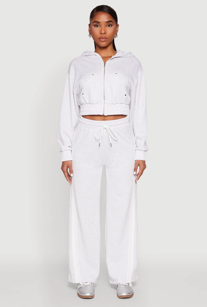 Womens Iris Side Striped Sweatpants,