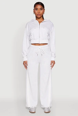 Womens Iris Side Striped Sweatpants,