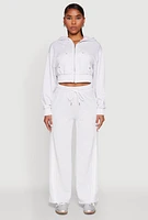 Womens Iris Side Striped Sweatpants,