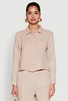 Womens Iris Gauze Knit Shirt,