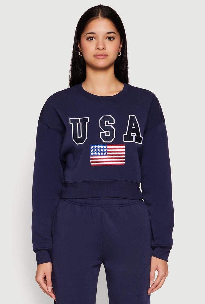 Womens Destination Graphic Sweatshirt,