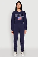 Womens Destination Graphic Sweatshirt,