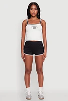 Womens Almost Famous Dolphin Shorts, M