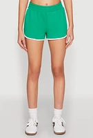 Womens Almost Famous Dolphin Shorts, Green, Size S