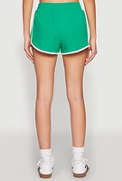 Womens Almost Famous Dolphin Shorts, Green, Size S