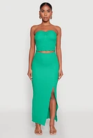 Womens Almost Famous Sweetheart Tube Top,
