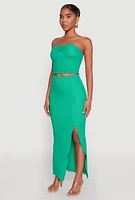 Womens Almost Famous Sweetheart Tube Top,
