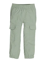 Toddler Girls Parachute Pants, Green, Size 2T