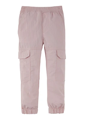 Toddler Girls Parachute Pants, Pink, Size 3T