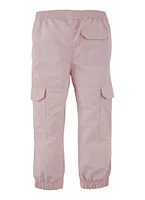 Toddler Girls Parachute Pants, Pink, Size 3T