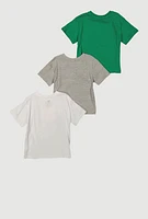 Toddler Boys Born Ready Bear Tees 3 Pack, Multi, Size 2T