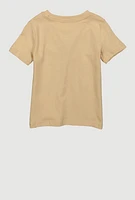 Toddler Boys Puma Graphic Tee, Beige, Size 2T