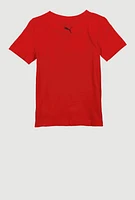 Toddler Boys Puma Logo Tee with Socks, Red, Size 2T