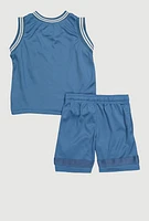 Toddler Boys Legends Live Forever Basketball Jersey and Shorts Set,