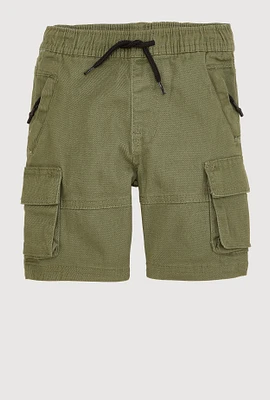 Toddler Boys Drawstring Cargo Shorts, 2T