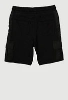 Toddler Boys Graphic Detail Cargo Sweatshorts,