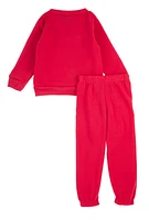 Toddler Boys Bear Graphic Sweatshirt and Sweatpants, Red, Size 2T