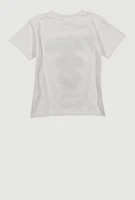 Toddler Boys Chenille Fresh Bear Graphic Tee, White, Size 2T
