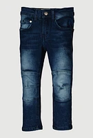 Toddler Boys Stretch Skinny Jeans, Blue, Size 4T
