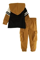 Baby Boys 12-24M Boss Graphic Jersey Hoodie and Joggers,