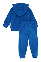 Baby Boys 12-24M Boss Graphic Hoodie and Joggers, Blue, Size 24M