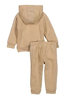 Baby Boys 12-24M Pullover Hoodie and Joggers, Beige, Size 18M