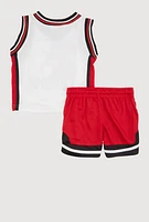 Baby Boys 12-24M 23 Legend Tank Top and Shorts 3 Piece Set,