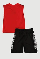 Baby Boys 12-24M Better Than The Best GOAT Tank Top and Shorts, Multi, Size 24M