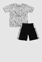 Baby Boys 12-24M Living Legend Bear Tee and Shorts, Multi, Size 18M