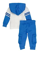 Baby Boys 0-9M Hustle Jersey Hoodie and Joggers, 6M