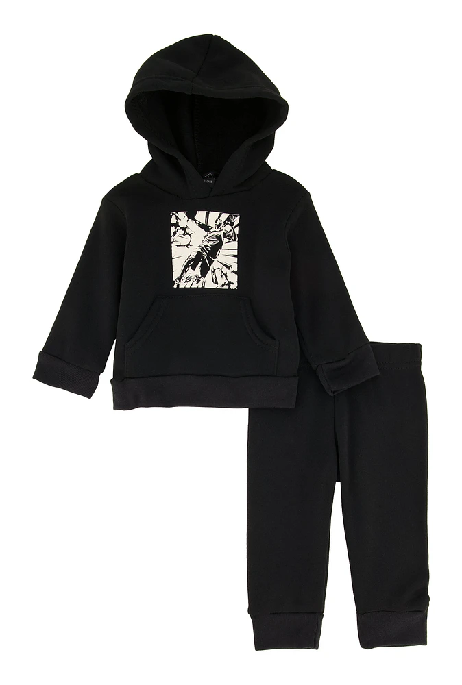 Baby Boys 12-24M Basketball Dunk Sweatshirt and Joggers,