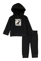 Baby Boys 12-24M Basketball Dunk Sweatshirt and Joggers,