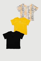 Baby Boys 12-24M Icon Goat Graphic Tees 3 Pack, Multi, Size 18M
