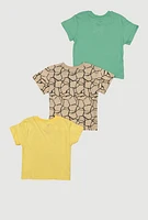 Baby Boys 12-24M Just Did It Graphic Tees 3 Pack, Multi, Size 24M