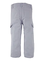 Little Girls Twill Cargo Pants, 6