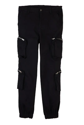 Girls Zip Pocket Caro Joggers,