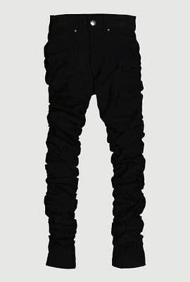 Girls Hyperstretch Stacked Pants,