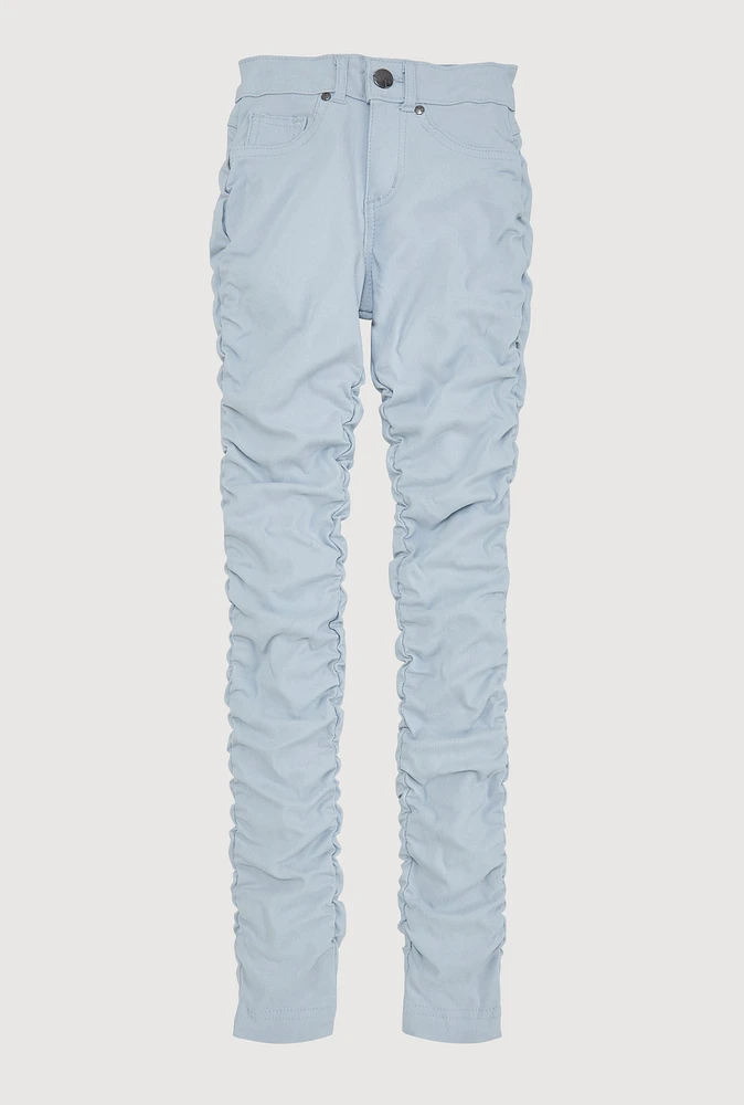 Girls Hyperstretch Stacked Pants,