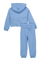 Little Girls Bluey Graphic Hoodie and Joggers, Blue, Size 6